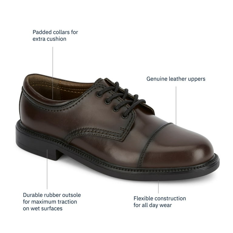 Dockers Mens Gordon Leather Dress Casual Cap Toe Oxford Shoe - Walmart.com