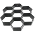thumbnail image 1 of Molde hexagonal reutilizable para adoquines de hormigón, paso a paso, piedra de cemento para aceras, entradas y patios, 1 of 1