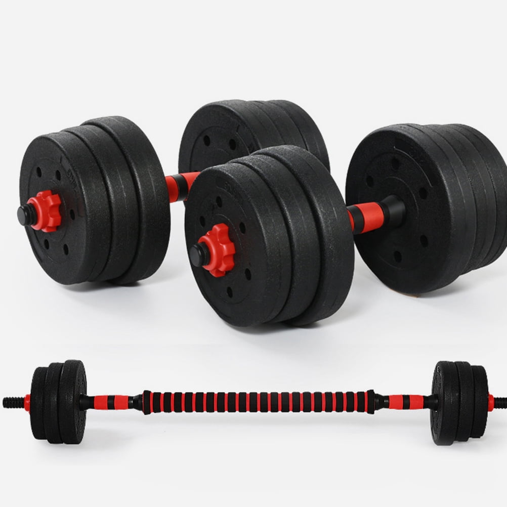 RENACLIPY Universal Steel Dumbbell Connecting Pole Barbell Bar for Women, 1 Set, Fitness Equipment