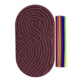 thumbnail image 3 of Tablero de actividades para niños con forma de almohadillas antiestrés, habilidades motoras finas, aprendizaje preescolar morado oscuro, 3 of 9