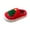 #317-Red, variant on Unisex Slippers, Christmas Plush House Shoes, Outdoor Indoor Closed-Toe Tree Design Slippers