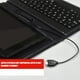 thumbnail image 5 of Pisexur Electronics - Funda protectora para tableta con teclado y cable para hombre, de 7 a 10,1 pulgadas, con teclado, compatible con diversas tabletas, electrónica para niños, organizador de electr, 5 of 9