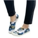 thumbnail image 2 of Zapatos de lona de corte bajo de fondo plano para mujer Zapatos planos casuales para estudiantes de versión perezosa de un pie Wmkox8yii FOPL2078, 2 of 7