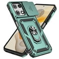 thumbnail image 4 of for Motorola Edge 2024 Rugged Phone Case with Sliding Camera Cover, Kickstand TPU Bumper Drop Proof Durable Military Grade Protective Case Cover for Motorola Edge 2024, Darkgreen, 4 of 9