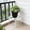 White#2, variant on Wrought Iron Plants Stand | Tiered Flower Pot Rack for Small Potted Plants | Floor Standing Display Shelf for Succulents and Home Decor | Indoor Outdoor Balcony Living Room Organizer