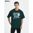 thumbnail image 3 of Whichone Wooden Spoon Survivor Adult Humor Mens Graphic Novelty Sarcastic Funny T Shirt, 3 of 9