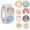 G, variant on CoreLiving 500-Piece Easter Sticker Roll, Colorful Self-Adhesive Bunny Rabbit and Egg Designs, Decorative Labels for Crafting Gift Envelopes Party Supplies