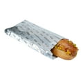 thumbnail image 6 of Bag Tek Paper Printed Small Hot Dog Foil Bag - 3 3/4" x 1 1/4" x 9" - 100 count box, 6 of 10
