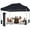 Black, variant on Eurmax USA 10'x15' Ez Pop Up Canopy Tent with Heavy Duty Roller Bag,Bonus 4 Sand Weights Bags（White)