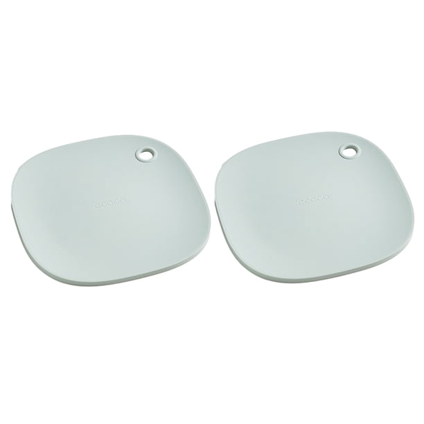 2 piezas de tapetes aislantes, manteles individuales de silicona anti-escaldaduras, manteles individuales y posavasos domésticos de alta temperatura.