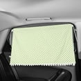 thumbnail image 7 of Car Window Sunshade Curtain, Telescopic Suction Cup Type Heat Insulation Fabric Shade, Universal Foldable Privacy Sun Protection Screen for SUV Truck and Sedan, 7 of 7