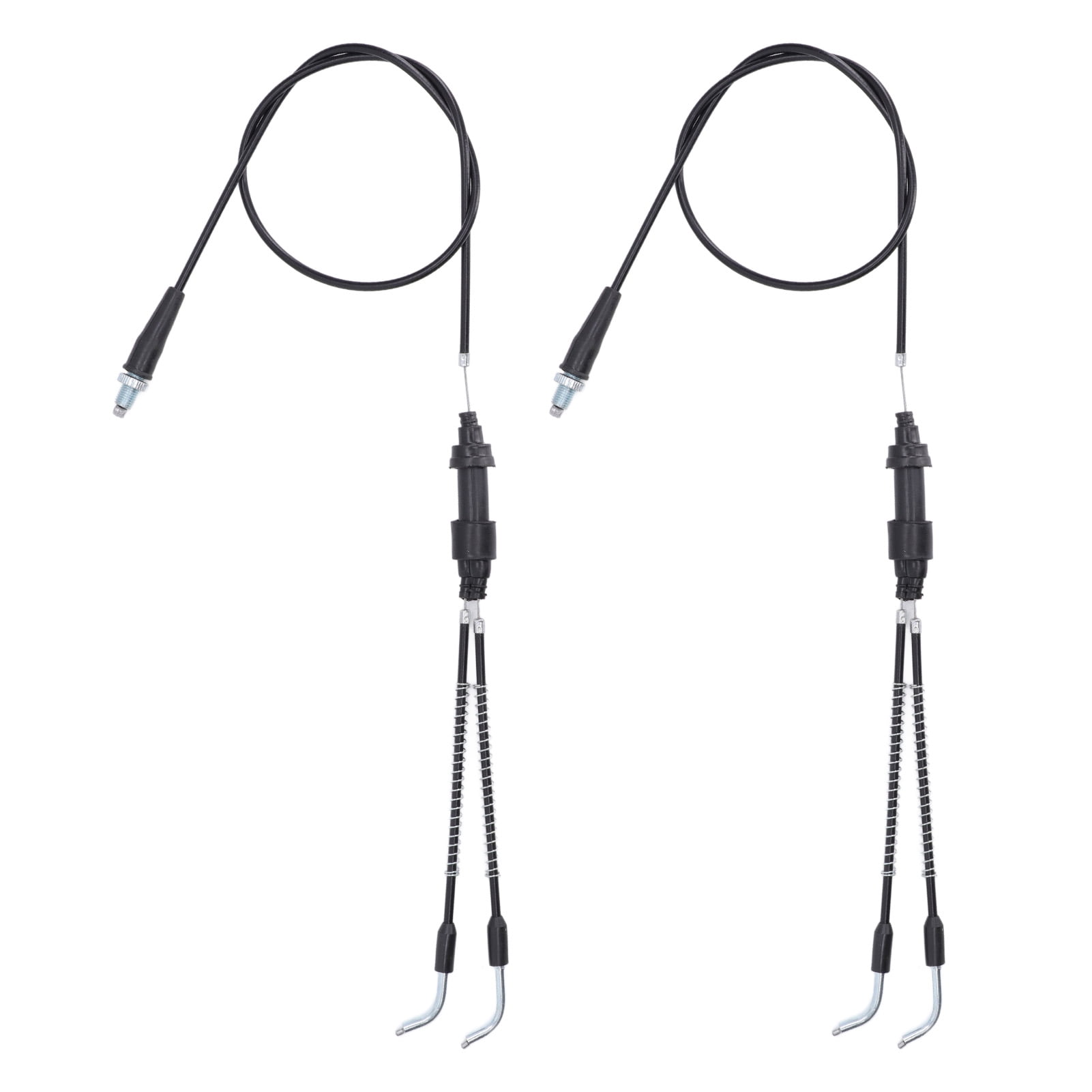 Ccdes Throttle Cable Kit,Throttle Cable Black 01 0813 Metal Pull Push