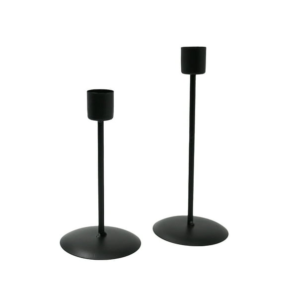 Bougies et Supports de Catégorie de Produits / Support de Bougie Portatif Artisanal – Présentoir de Bougeoir en Fer Forgé pour la Maison