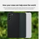 thumbnail image 5 of Funda de piel para Samsung Galaxy S22, color gris claro, 5 of 8