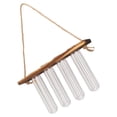 thumbnail image 1 of Plant Propagation Station Wall Hanging Terrarium With Wooden Stand Mini Test Tube for Home Room Decoration, 1 of 7