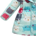 thumbnail image 3 of Veste Matelassée pour Enfants Garçons et Filles Mode Imprimé Dessin Animé Grand Garçon Col Long Veste Matelassée à Capuche, 3 of 5