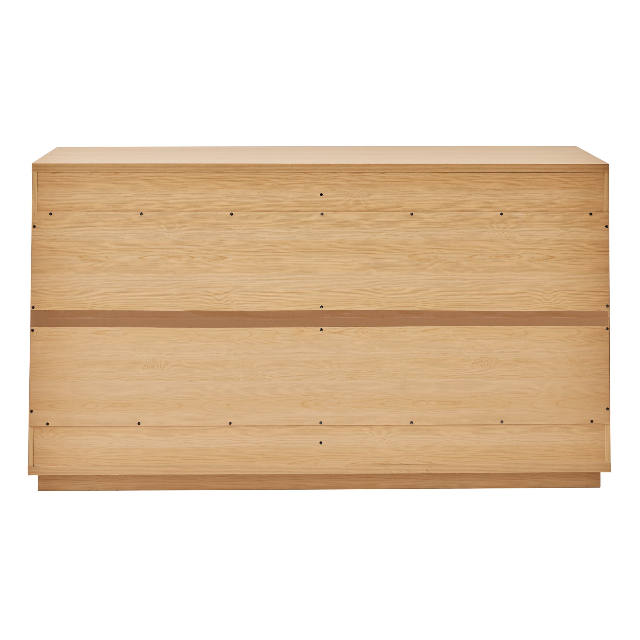 Better Homes & Gardens Lillian 6 Drawer Dresser, Natural Pine