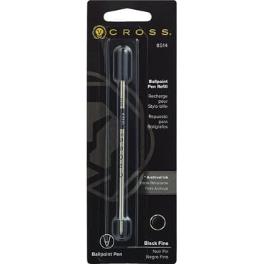 Cross Ballpoint Pen Refill Fine Black 8514