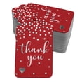 thumbnail image 1 of Inkdotpot Pack Of 50 Real Silver Foil Paper Tags ThankYou Bridal Shower-Baby Shower-Retirement-Wedding-Birthday Favor Hang Tags, 1 of 6