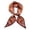 Brick Red, variant on YUEHUA Bandana Travel Scarf Women Lightweight Satin Square Silk Head Wrap Hair Scarf Neck Scarves Paisley