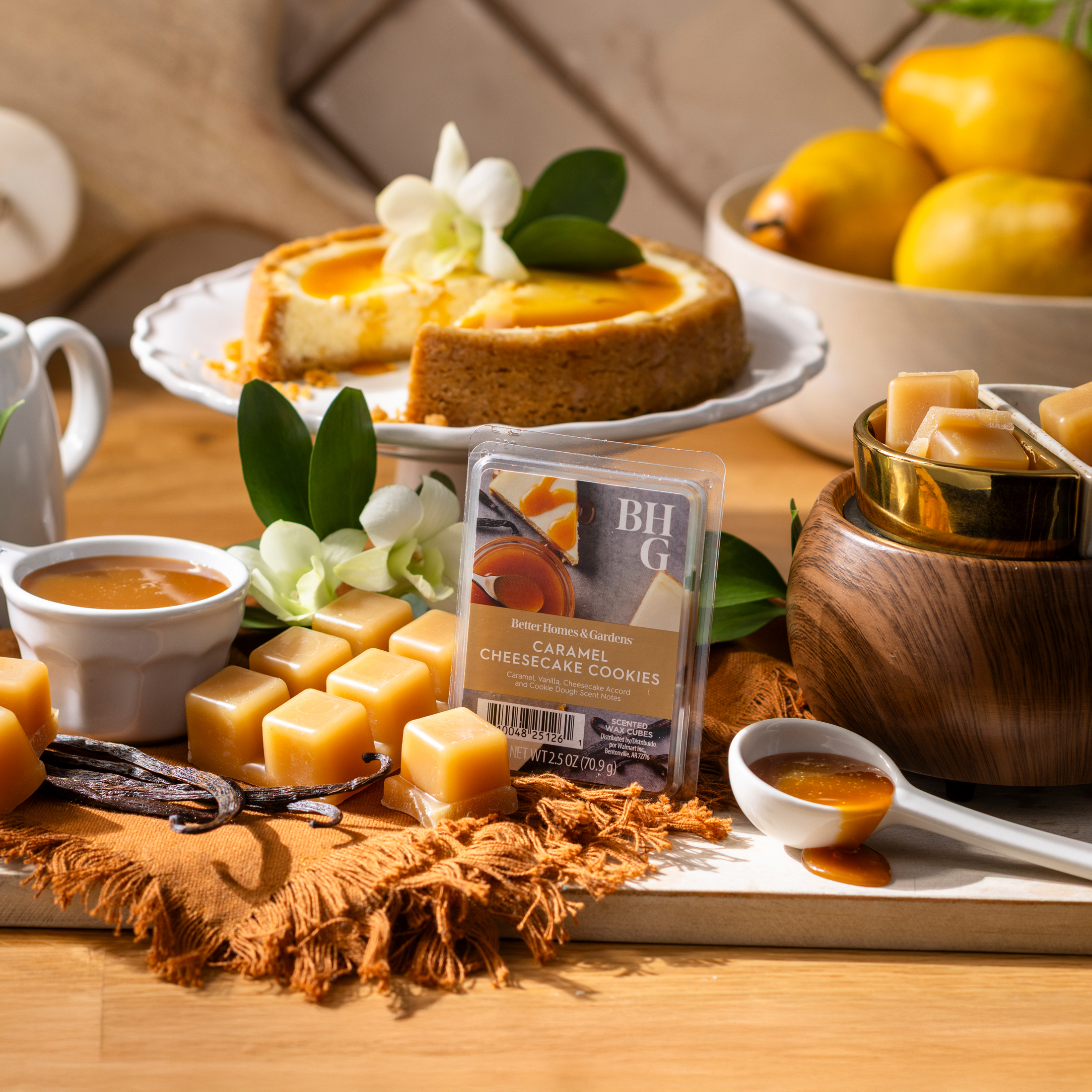 Better Homes & Gardens Caramel Cheesecake Cookie Wax Melts photo 4