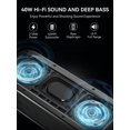 thumbnail image 3 of Altavoz Bluetooth PILSAMAS magnético para carrito de golf 40W IPX7, 3 of 9