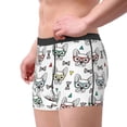 thumbnail image 3 of Wukai Cute French Bulldog Print Men’s Underwear Breathable Boxer Briefs,&nbsp;Moisture Wicking & Breathable-X-Large, 3 of 7