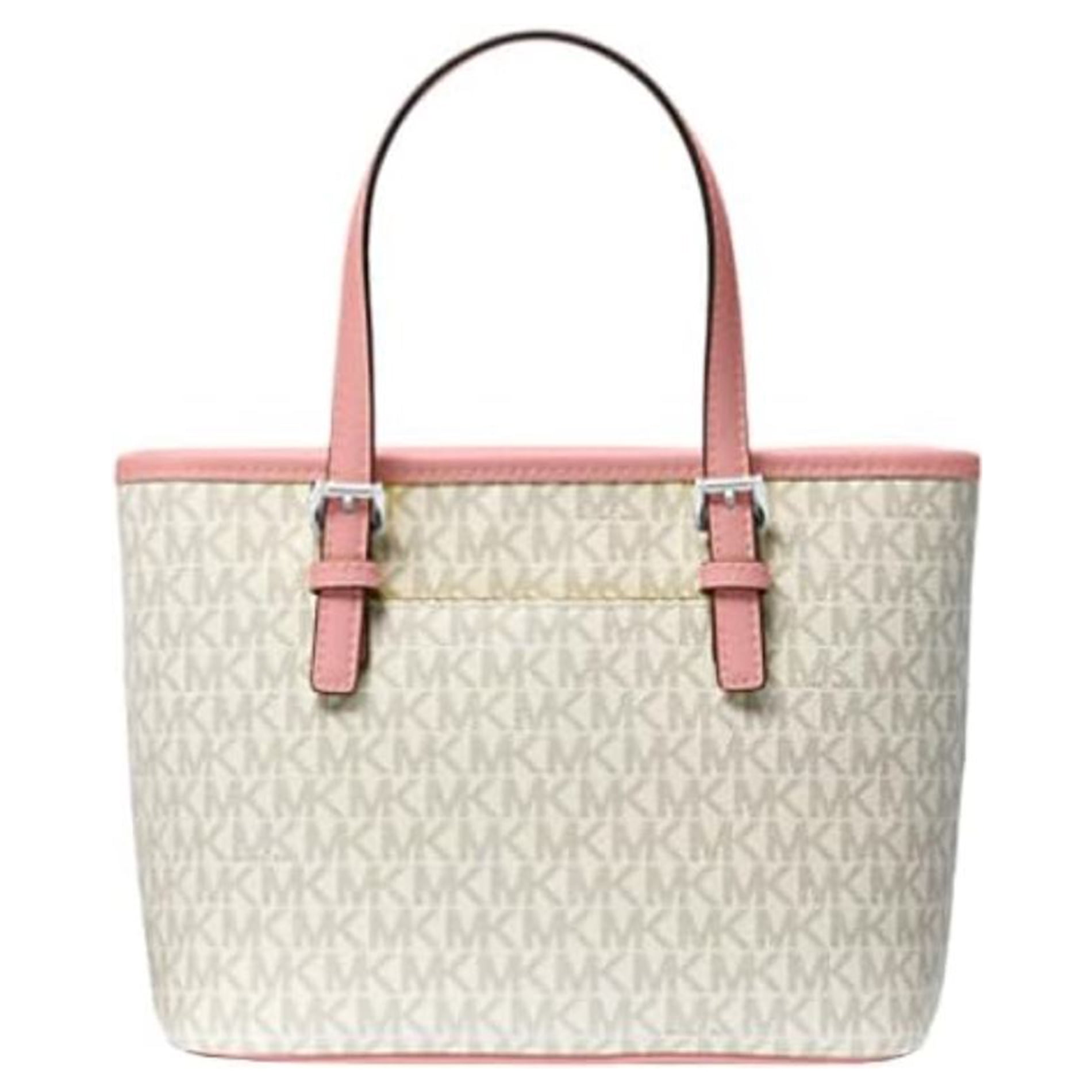♡mk♡  Jet Set Travel Extra-Small Saffiano Leather Top-Zip Tote Bag