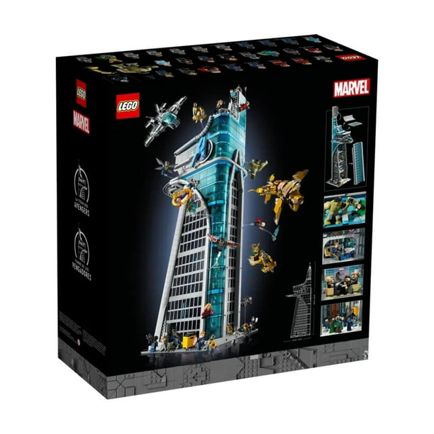 LEGO Super Heroes Marvel Torre de los Vengadores 76269 gris Estandar Walmart en linea