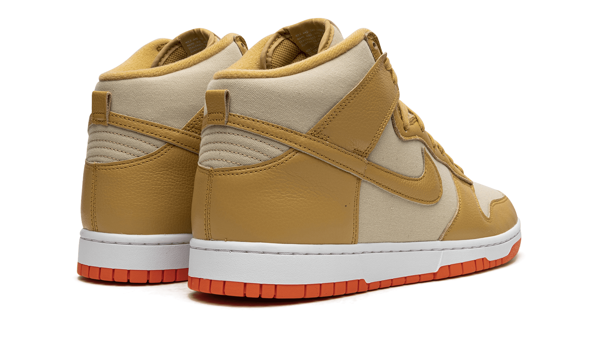 NIKE MENS Dunk High "Gold Canvas" DV7215 700 from Stadium Goods