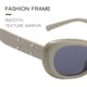 thumbnail image 3 of Gafas de sol de moda con montura redonda de ojo de gato retro, fabricadas en PC, HD, 3 of 5