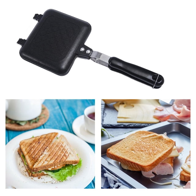 Elodie Breakfast Sandwich Maker Cookware Flip Grill Pan for Household Toast Hot Dog
