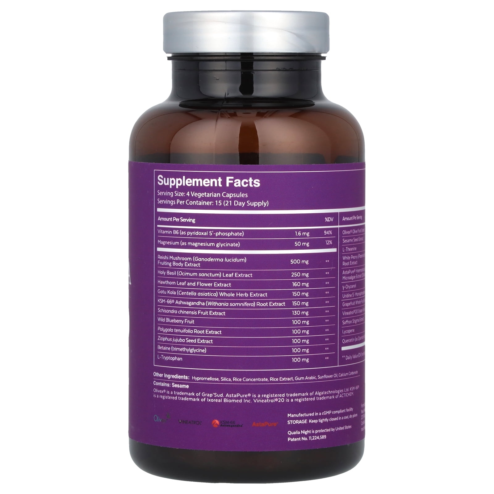 Qualia Night®, 60 Capsules