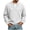 Sweatshirts-White, variant on Gamivast V Neck T Shirts Men Waffle-Knit Oversized Long Sleeve Fashion Sweatshirts Soft Stretch Casual Daily Office Gym Tops Trendy Outfits