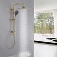 thumbnail image 2 of Multi Function Rainfall Shower Head with Hand Shower without Rough-in Valve, 2 of 5