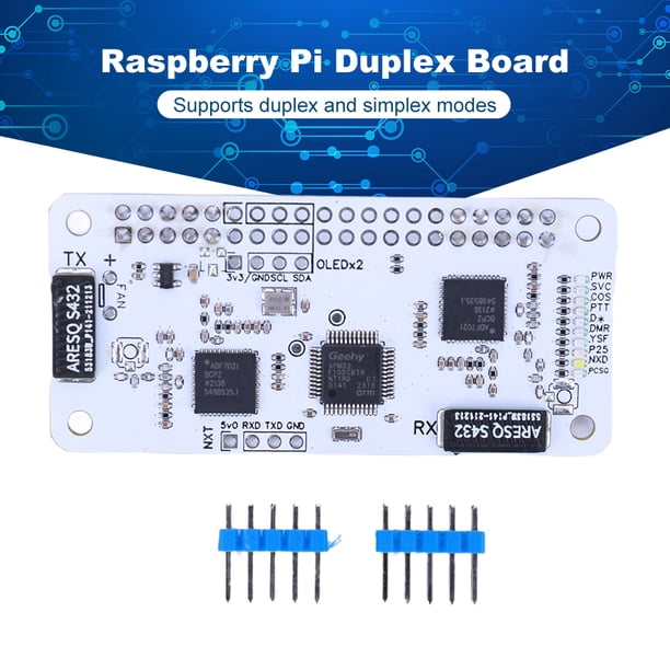 MMDVM Placa de punto de acceso dúplex Antena incorporada Placa dúplex UHF VHF para Raspberry Pi