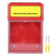 thumbnail image 2 of Msds MSDS Visual Box Integrated Magnetic Locking Water Proof Protective MSDS Storage Cabinet, 2 of 7
