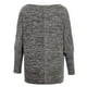 thumbnail image 3 of Camiseta de mujer, blusa de túnica suelta de manga larga Irfora Gris/Extragrande, 3 of 7