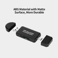 thumbnail image 5 of High-speed USB USB Type-C/OTG Card Reader Writer TF SD Card Writer 3 In 1 OTG Card Reader for PC Smart Phones, 5 of 5