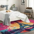 thumbnail image 3 of 2x3 Rug, Eiffel Tower Rug & Home Decor - Front Door Mat Indoor Entrance, Paris Rugs for Entryway, Washable Non Slip Soft Low Pile Small Area Rug, Graffiti Carpet & Room Decorations Y-&123, 3 of 7