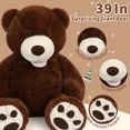 thumbnail image 5 of MaoGoLan 39" Giant Teddy Bear with Big Footprints Plush Stuffed Animals, 5 of 8