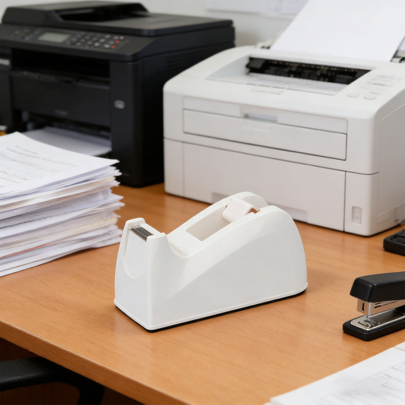 Desktop Tape Dispenser Equipped With Antiskid Base And Blades Smooths Rollers Suitable For Tape Cutters With A Width Within 18mm