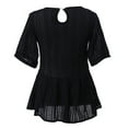 thumbnail image 2 of Richie House Girls' Leisure Dress with Elastic Cuff RH2084, 2 of 2
