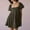 Coffee, variant on TMOYZQ Women's 2025 Summer Short Puff Sleeve Casual Short Mini Dresses Tie Back Square Neck A-Line Sundress