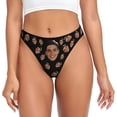 thumbnail image 2 of Custom Thongs With Picture Personalized Thongs Customize Funny Gift Underwear Panties With Face Photo, 2 of 10