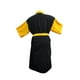 thumbnail image 4 of Bata de Baño Unisex Microfibra Football Negro / Amarillo, 4 of 4