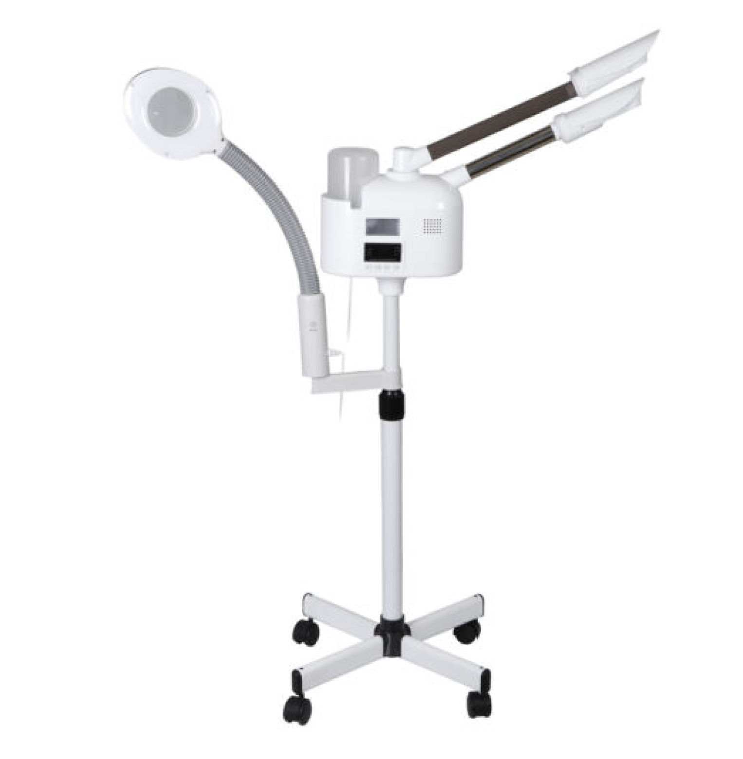 YANFEN 3 in 1 Ozone Facial Steamer with 5X Magnifying Lamp Hot/Cool Mist Steamer Salon