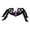 Purple, variant on Large 75cm Halloween Skull Spider Prop, Realistic Furry Tarantula Decor for Yard, Haunted House, Scary Party Decoration, Prank Outdoor Ornament