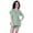 Light Mint Green, variant on Moomaya Womens Nightwear Set w/ Shorts Cotton Sleepwear 2 Pcs Nightdresses