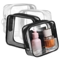 thumbnail image 1 of 4 bolsas organizadoras transparentes con cremallera, bolsas de maquillaje de viaje, bolsas de almacenamiento con cremallera, 1 of 8